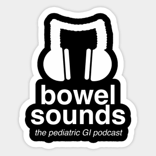 Bowel Sounds OG Big Logo Sticker